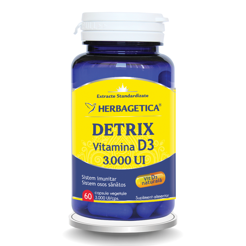 Detrix vitamina d3 naturală 3000 ui