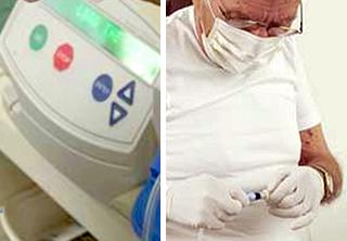 Indepartarea reziduurilor din sange