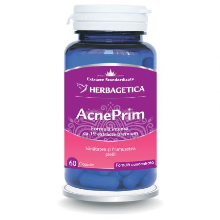 AcnePrim, 60 capsule, Herbagetica