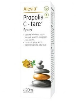Propolis C-Tare Spray Natural, 20 ml, Alevia 