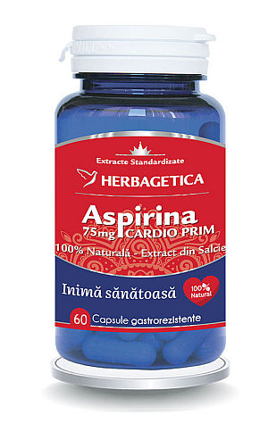 Aspirina Naturala CardioPrim - Inima Sanatoasa, Herbagetica