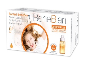 Benebian Junior plus – Probiotice pentru copii, 5 doze, Walmark