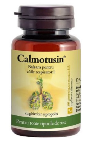 Calmotusin, 60 comprimate, Dacia Plant