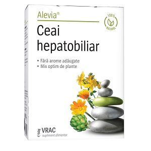 Ceai hepatobiliar X 50 g, Alevia