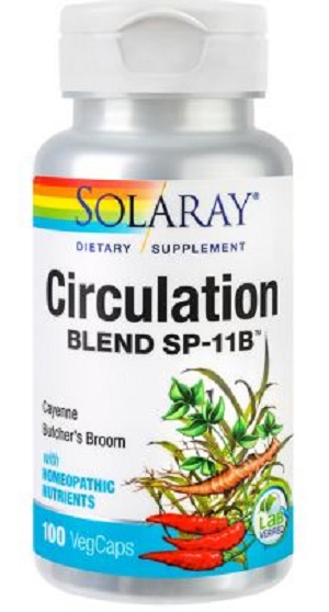 Circulation Blend Solaray, 100 capsule, Secom