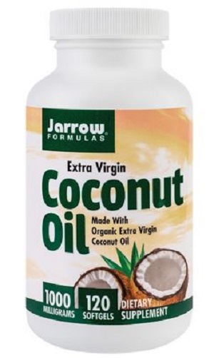 Coconut Oil Extra Virgin 1000mg, 120 capsule, Secom