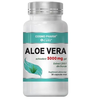 Aloe Vera, 30 capsule, Cosmopharm