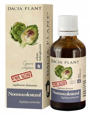 Normocolesterol fara alcool, 50 ml, Dacia Plant 