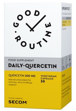 Daily Quercetin 500 mg Good Routine, 30 capsule, Secom