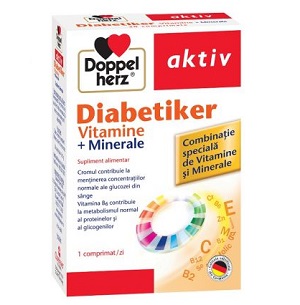 Diabetiker pentru diabetici, 30 comprimate, Doppelherz