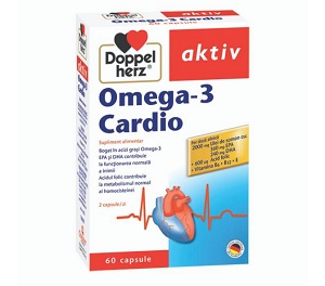 Doppelherz Aktiv Omega - 3 Cardio, 60 capsule
