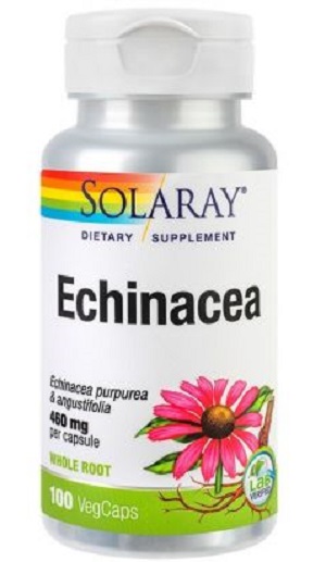 Echinacea Solaray, 100 capsule, Secom
