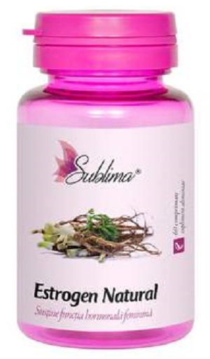 Estrogen natural Sublima, 60 comprimate, Dacia Plant