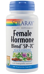 Female Hormone Blend Solaray, 100 capsule