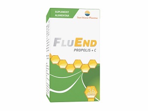 FluEnd Propolis+C, 36 capsule