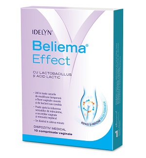 Idelyn Beliema Effect x 10 comprimate vaginale, Walmark