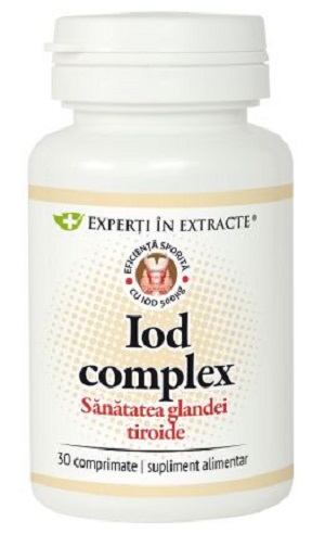 Iod Complex, 30 capsule, Dacia Plant