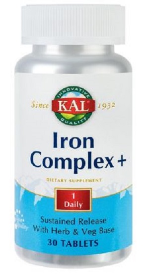 Iron complex Kal, 30 tablete, Secom