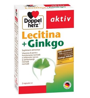 Lecitina+Ginkgo, 30 capsule, Doppelherz