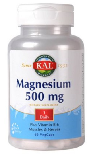 Magneziu 500mg Kal, 60 capsule, Secom