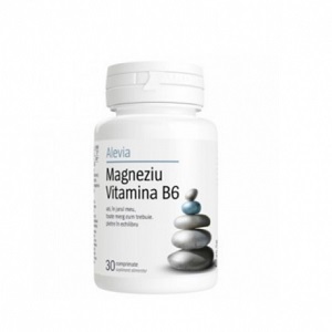 Magneziu si Vitamina B6, 30 capsule, Alevia