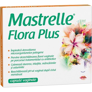 Mastrelle Flora Plus x 10 capsule vaginale, Fiterman Pharma