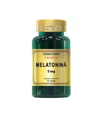 Melatonina Premium 5mg, 30 capsule, Cosmopharm