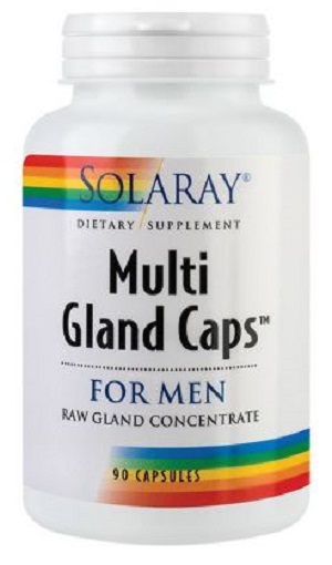 Multi Gland Caps for Men Solaray, 90 capsule, Secom