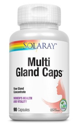 Multi Gland Caps for Woman Solaray, 90 capsule, Secom