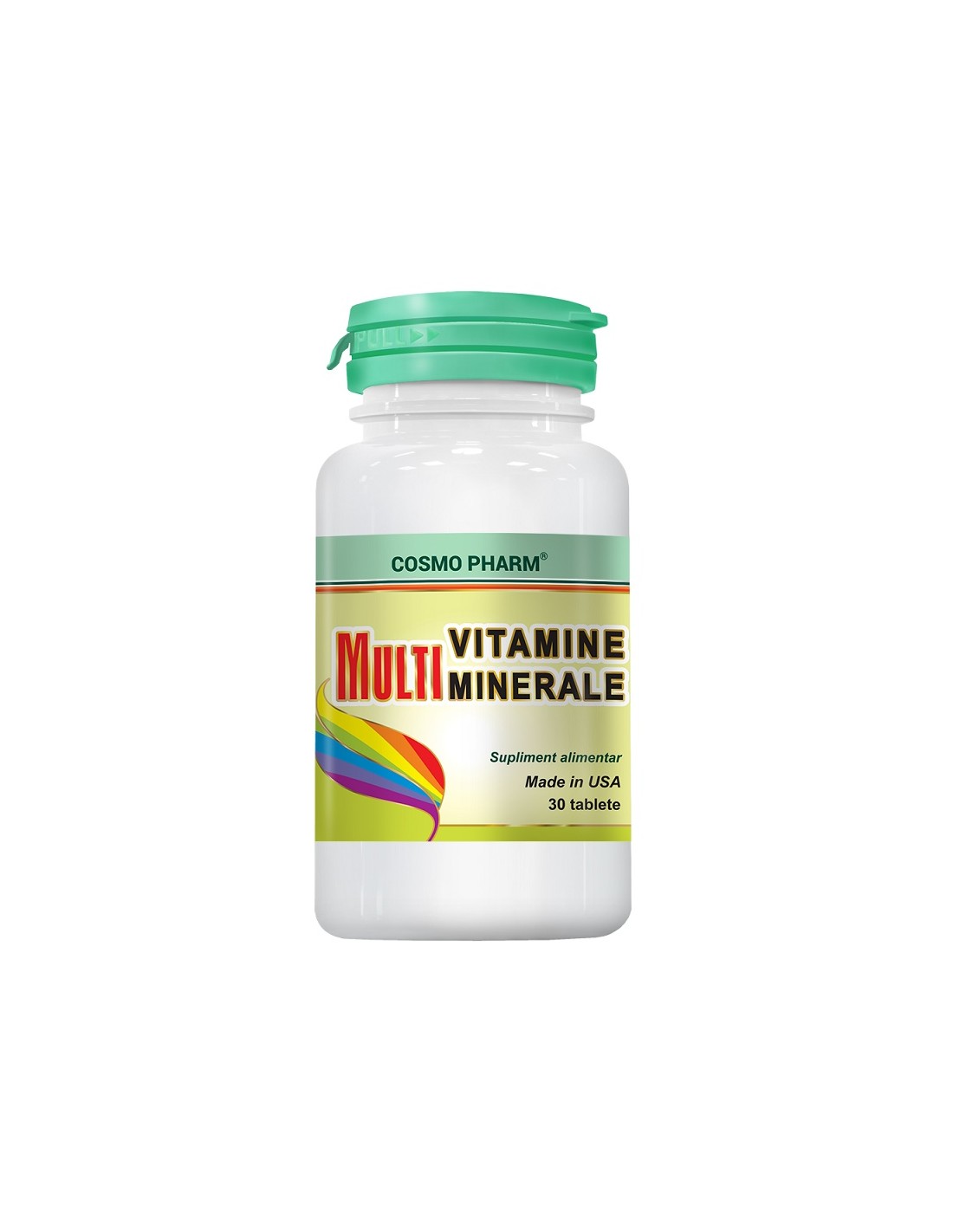 Multivitamine si Multiminerale, 30 tablete, Cosmopharm