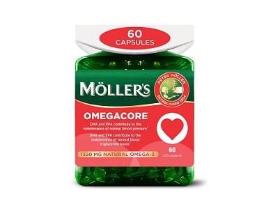 MÖLLER’S OMEGACORE, 60 capsule