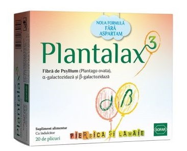 Plantalax, 20 plicuri, Sofar