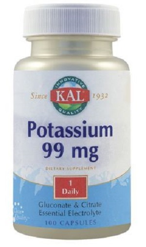 Potasiu 99 mg Kal, 100 capsule, Secom