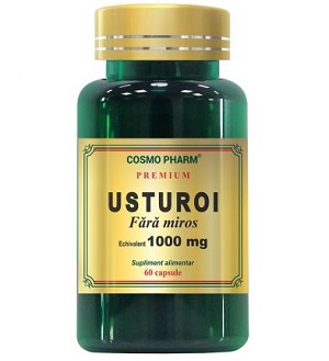 Premium Usturoi fara miros 1000 mg, 30 capsule, Cosmopharm