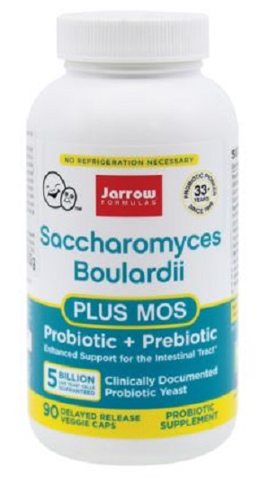 Saccharomyces Boulardii Mos Jarrow Formulas, 90 capsule, Secom