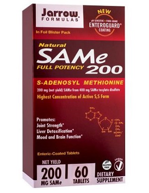 Sam-e Full Potency 200mg Jarrow Formulas, 60 tablete, Secom