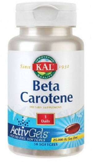Beta Carotene 25000 UI, 50 capsule, Secom 