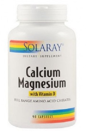 Calcium Magnesium cu vitamina D, 90 comprimate, Secom 