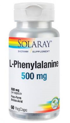 L-Phenylalanine 500mg, 60 capsule vegetale, Secom