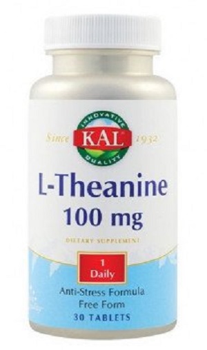 L-Theanine 100 mg, 30 tablete, Secom 