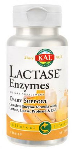 Lactase Enzymes, 30 tablete, Secom 