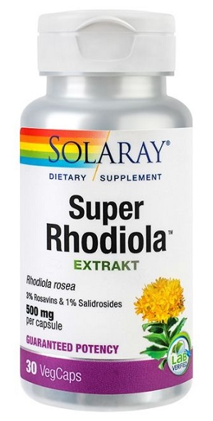 Super Rhodiola, 30 capsule, Secom 