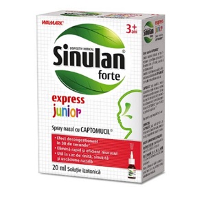 Sinulan Express Forte Junior 20 ml, Walmark