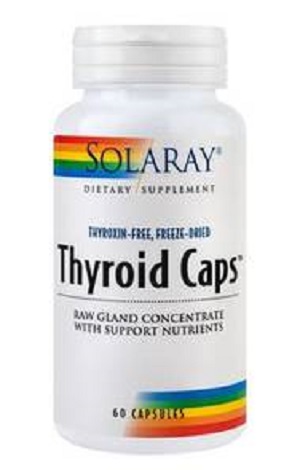 Solaray  Thyroid Caps, 60 capsule, Secom
