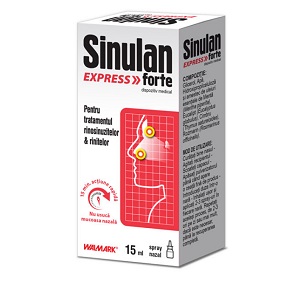 Sinulan Express Forte Spray nazal, 15 ml, Walmark