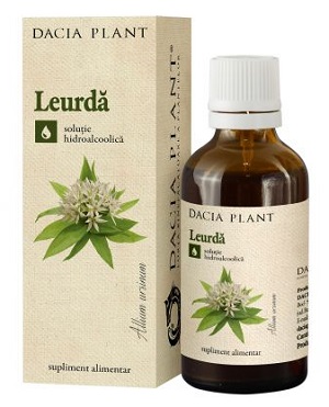 Tinctura de Leurda, 50 ml, Dacia Plant
