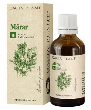 Tinctura de Marar, 50 ml, Dacia Plant