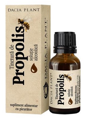 Tinctura de Propolis, 20 ml, Dacia Plant