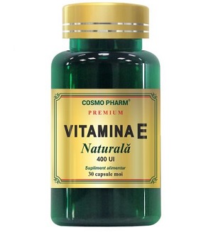Vitamina E Naturala, 30 capsule, Cosmopharm