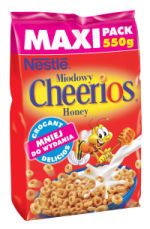 Nestle Honey Cheerios, Cereale in forma de 'O' cu miere delicioasa pentru un mic-dejun distractiv
